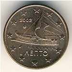 Греция, 1 евроцент (2002–2020 г.)