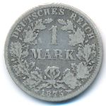 Германия, 1 марка (1875 г.)