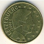 Luxemburg, 50 euro cent, 2002–2006