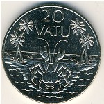 Вануату, 20 вату (1983–2010 г.)