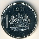Лесото, 1 лоти (1998–2016 г.)