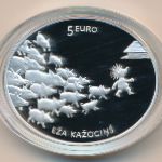 Latvia, 5 euro, 2016