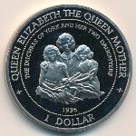 Cook Islands, 1 dollar, 1995