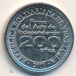 Venezuela, 25 centimos, 2011