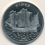 Острова Гилберта, 1 доллар (2016 г.)