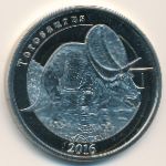 Майотта., 1 франк (2016 г.)