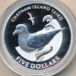 New Zealand, 5 dollars, 2004