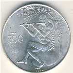 San Marino, 500 lire, 1981