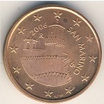 San Marino, 5 euro cent, 2002–2008