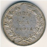Португальская Индия, 1 рупия (1912 г.)
