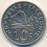 Новая Каледония, 10 франков (2006–2018 г.)