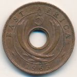 Восточная Африка, 5 центов (1955–1963 г.)