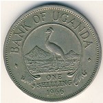 Уганда, 1 шиллинг (1966–1975 г.)