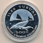 Тубуаи., 500 франков (2014 г.)