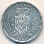 Свободный штат Конго, 1 франк (1887–1896 г.)