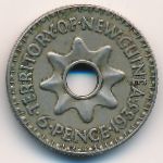 Новая Гвинея, 6 пенсов (1935 г.)