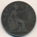 Великобритания, 1 пенни (1908 г.)