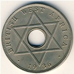 Британская Западная Африка, 1/2 пенни (1936 г.)