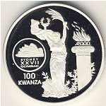 Angola, 100 kwanzas, 1999
