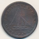 Верхняя Канада, 1/2 пенни (1820 г.)