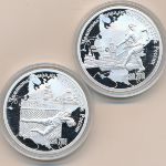 Камерун, Набор монет (2017 г.)