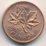 Канада, 1 цент (1965–1977 г.)