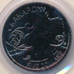 New Zealand, 5 dollars, 2009