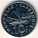 Новая Каледония, 10 франков (1972–2005 г.)