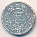 Tunis, 50 centimes, 1891–1902