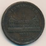 Бирмингем, 1 пенни (1812 г.)
