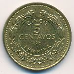 Гондурас, 5 сентаво (1993–1994 г.)