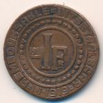 Гент, 1 франк (1915 г.)