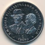 Фолклендские острова, 1 крона (2017 г.)