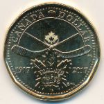 Canada, 1 dollar, 2017