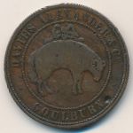 Австралия, 1 пенни (1865 г.)