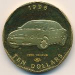 Marshall Islands, 10 dollars, 1996