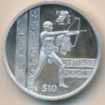 Sierra Leone, 10 dollars, 2003–2004