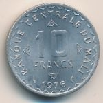 Мали, 10 франков (1976 г.)