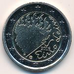 Финляндия, 2 евро (2016 г.)