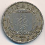 Ямайка, 1 пенни (1902–1903 г.)