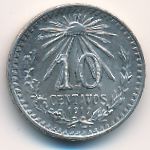 Mexico, 10 centavos, 1919