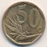 South Africa, 50 cents, 2005