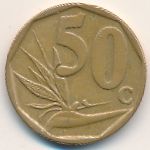 South Africa, 50 cents, 2007
