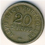 Ангола, 20 сентаво (1921–1922 г.)