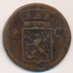 Суматра, 2 цента (1833–1841 г.)