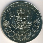 Новая Зеландия, 1 доллар (1983 г.)