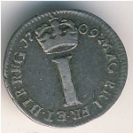 Great Britain, 1 penny, 1703–1713