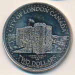 Canada, 2 dollars, 1993
