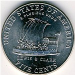 USA, 5 cents, 2004