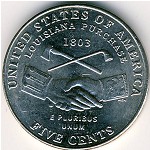 США, 5 центов (2004 г.)